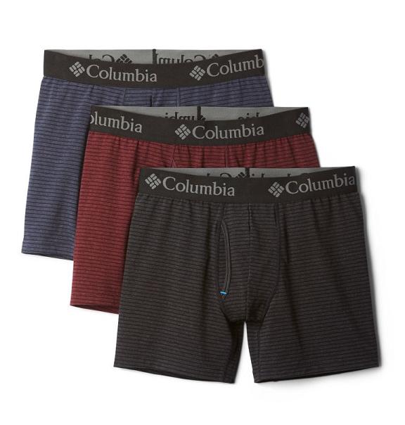 Columbia Performance Cotton Stretch Underwear Red For Men's NZ95841 New Zealand